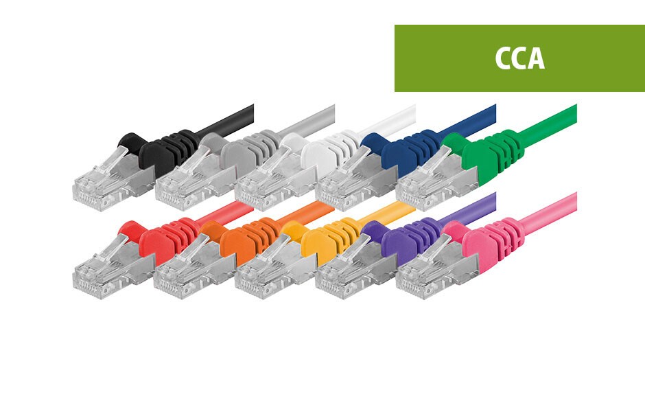 Cat 6 Netzwerkkabel - U/UTP - CCA