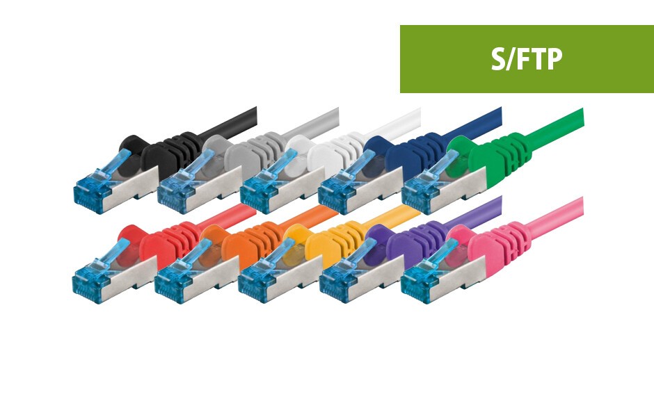 Cat 6a Netzwerkkabel - S/FTP