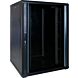 22 HE 19” Serverschrank, mit Glastür (BxTxH) 800 x 800 x 1200mm 