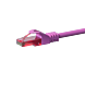 CAT6 Netzwerkkabel, U/UTP, 0.50 meter, Rosa, 100% Kupfer