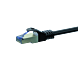 CAT 6a Netzwerkkabel LSOH - S/FTP - 3 Meter - Schwarz