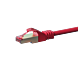 CAT 6 Netzwerkkabel LSOH - S/FTP - 3 Meter - Rot