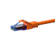 CAT6a Netzwerkkabel 100% Kupfer - U/UTP - 1,50 Meter - Orange