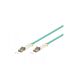OM3 Duplex Glasfaserkabel LC-LC 50m