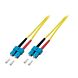 OS2 duplex Glasfaserkabel SC-SC 10m