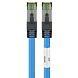 RJ45 Netzwerkkabel S/FTP (PiMF), mit CAT 8 Rohkabel, Blau, 5m
