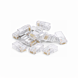 DANICOM UTP RJ45 CAT6 Pass Through Netzwerkstecker - für flexible Kabel - 10 Stück