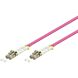 Glasfaserkabel LC-LC OM4 Duplex Patchkabel – 5 Meter