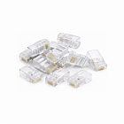 DANICOM UTP RJ45 CAT5e Netzwerkstecker - für Flexibele und starrleiter Kabel - 10 Stück