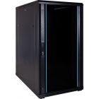 22 HE 19” Serverschrank, mit Glastür (BxTxH) 600 x 1000 x 1200mm