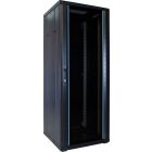 32 HE 19” Serverschrank, mit Glastür (BxTxH) 600 x 600 x 1600mm