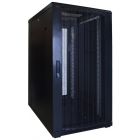 22 HE 19” Serverschrank, mit perforierter Fronttür (BxTxH) 600 x 800 x 1200mm