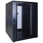 22 HE 19” Serverschrank, mit perforierter Fronttür (BxTxH) 800 x 1000 x 1200mm