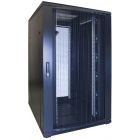 27 HE 19” Serverschrank, mit perforierter Fronttür (BxTxH) 800 x 1000 x 1400mm