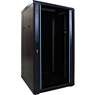 22 HE 19” Serverschrank, mit Glastür (BxTxH) 600 x 600 x 1200mm