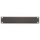 10” Blindabdeckung , 1 HE, Schwarz