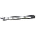 STP Keystone-Patchpanel, 24 Ports Unbestückt