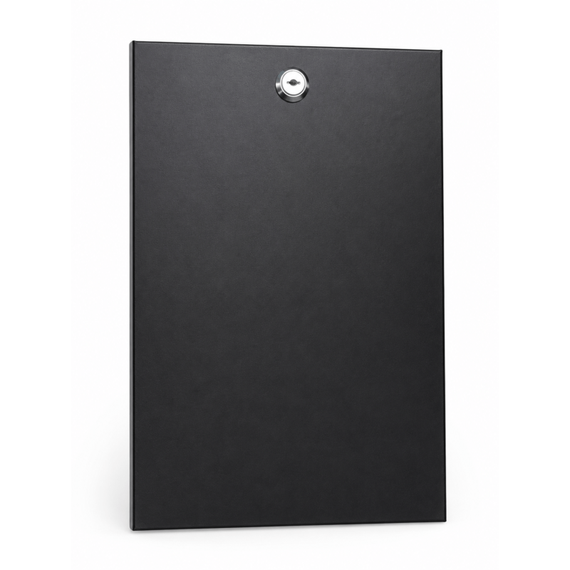 12 HE Metallseitenwand für 10" Servergehäuse - 310mm tief mit Schloss
