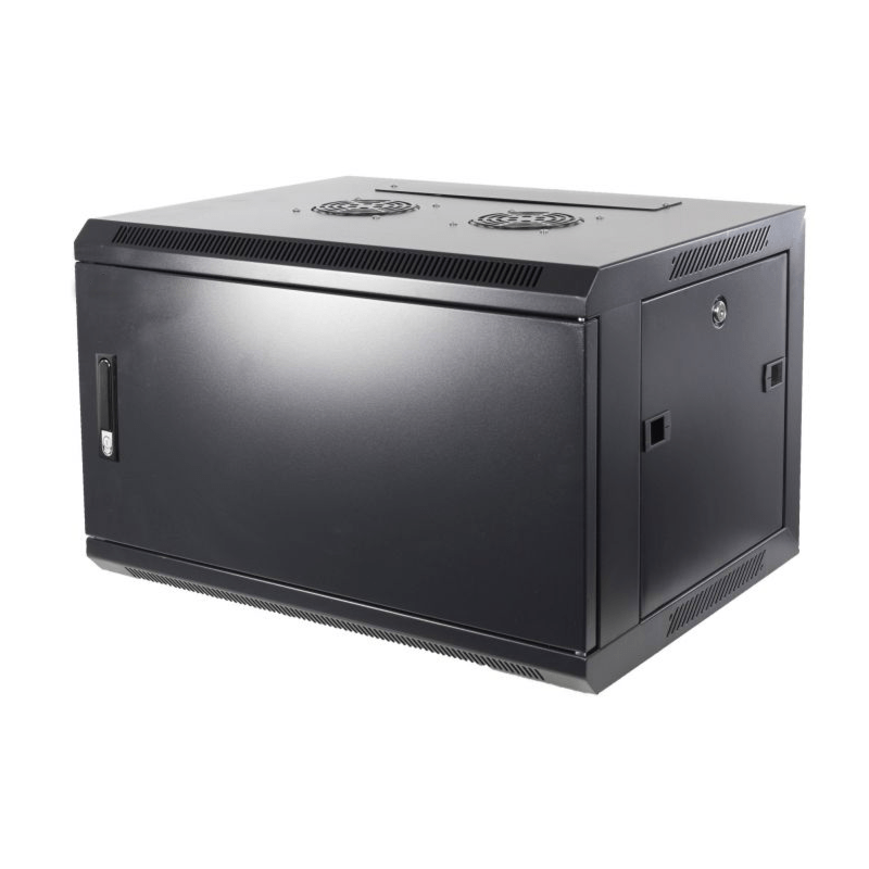 4 HE Serverschrank, Wandgehäuse, mit Metalltür (BxTxH) 600 x 600 x 280mm