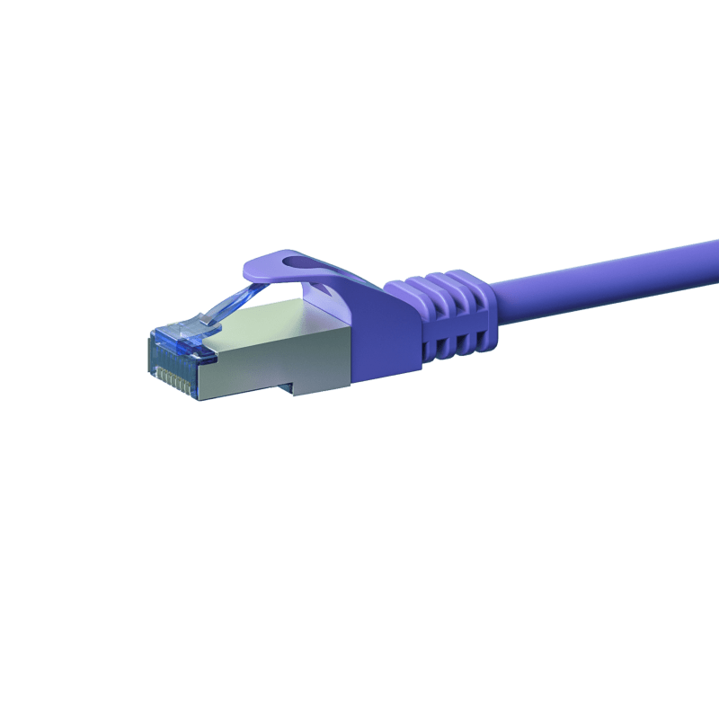 CAT 6a Netzwerkkabel LSOH - S/FTP - 5 Meter - Violett