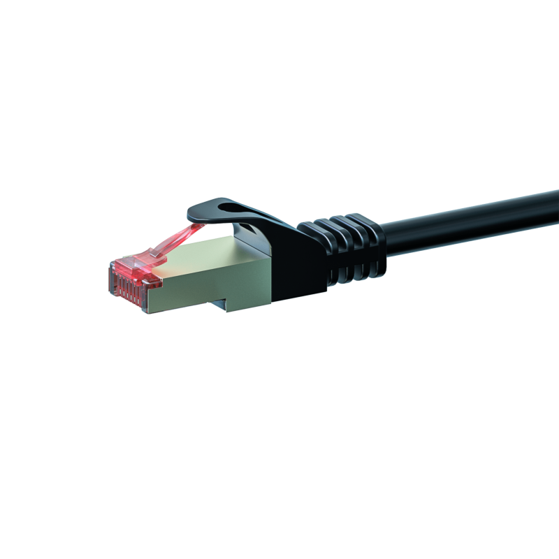 CAT 6 Netzwerkkabel LSOH - S/FTP - 10 Meter - Schwarz 