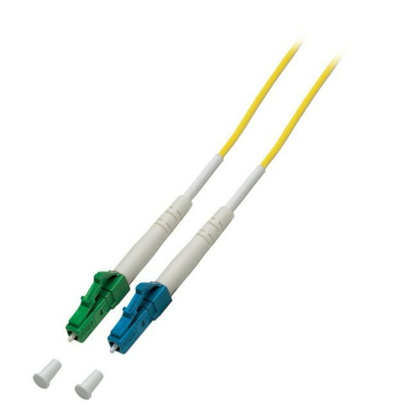 OS2 simplex Glasfaserkabel LC/APC-LC 1m