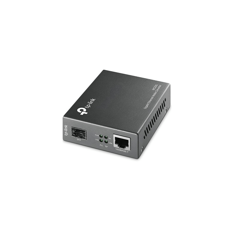Glasfaser Converter TP-Link MC220L zur Aufnahme von SFP Modulen single-/multimode