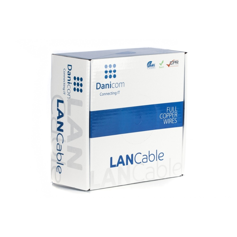 DANICOM CAT6 UTP 100m Starrleiter - LSZH (Eca)