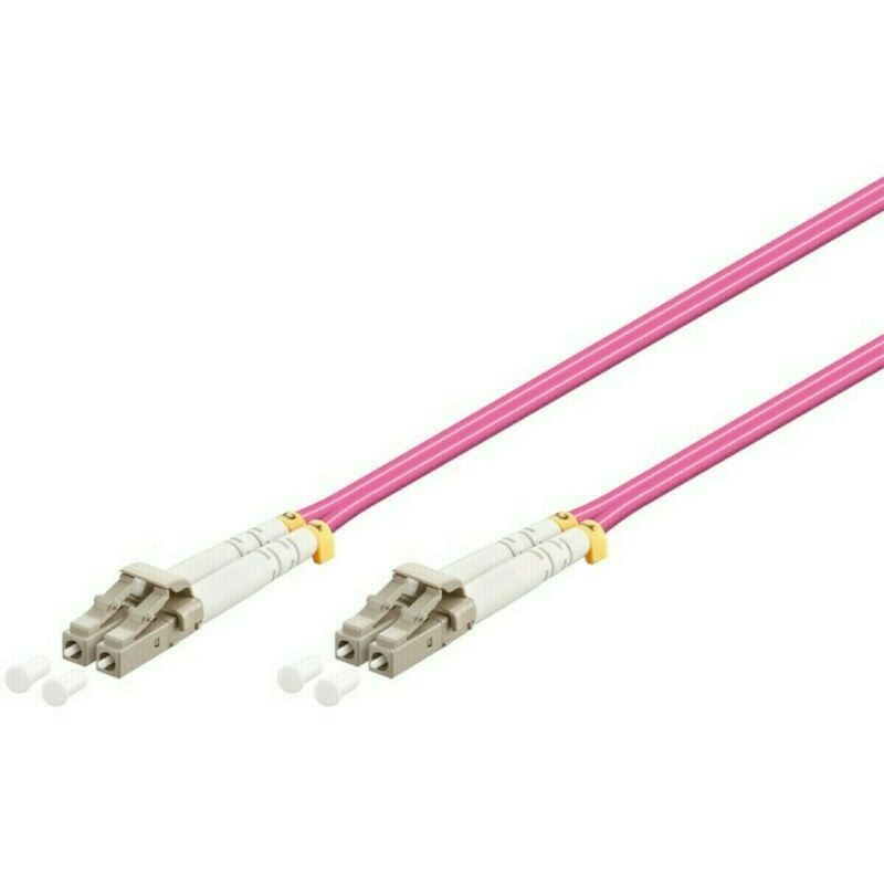 Glasfaserkabel LC-LC OM4 Duplex Patchkabel – 15 Meter