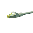 RJ45 Netzwerkkabel S/FTP (PiMF), mit CAT 7 Rohkabel, Grau, 1m