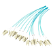 OM3 Glasfaser Pigtail türkis ST - 12 Stück