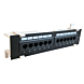 CAT 6a Wand Patchpanel, 12-fach UTP