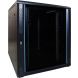 18 HE 19” Serverschrank, mit Glastür (BxTxH) 800 x 1000 x 1000mm