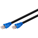 DANICOM CAT6 Kabel für den Aussenbereich UTP – 15 Meter – Schwarz 100% Kupfer