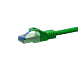 CAT 6a Netzwerkkabel LSOH - S/FTP - 2 Meter - Grün