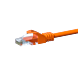 CAT 5e Netzwerkkabel U/UTP – 10 Meter - Orange - CCA