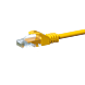 CAT 5e Netzwerkkabel U/UTP – 1,50 Meter - Gelb - CCA