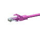 CAT 5e Netzwerkkabel U/UTP – 0.25 Meter - Rosa - CCA
