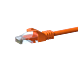 CAT 6 Netzwerkkabel U/UTP - 7,50 Meter - Orange - CCA