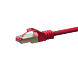 CAT 6 Netzwerkkabel LSOH - S/FTP - 50 Meter - Rot