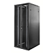 47 HE 19” Serverschrank, mit perforierter Doppelflügeltüren vorne und hinten (BxTxH) 800 x 800 x 2200mm