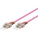 Glasfaserkabel SC-SC OM4 Duplex Patchkabel – 7.5 Meter