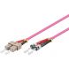 Glasfaserkabel SC-ST OM4 Duplex Patchkabel – 5 Meter