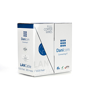 DANICOM CAT6 UTP 305m Starrleiter - LSZH (DCA)