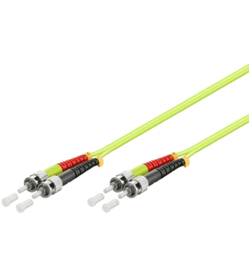 Glasfaserkabel ST-ST OM5 Duplex Patchkabel – 7,5 Meter