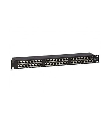 Patchpanel 19" CAT5 FTP - 48 ports