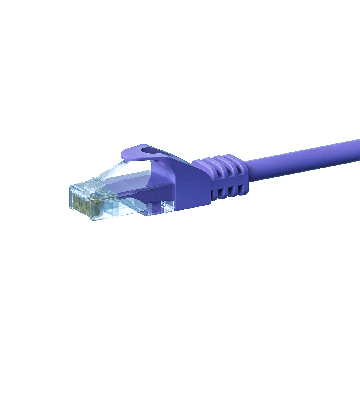 CAT5e Netzwerkkabel, U/UTP, 30 meter, Viollett, 100% Kupfer