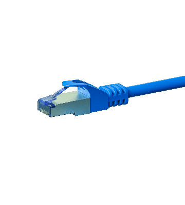 CAT 6a Netzwerkkabel LSOH - S/FTP - 3 Meter - Blau