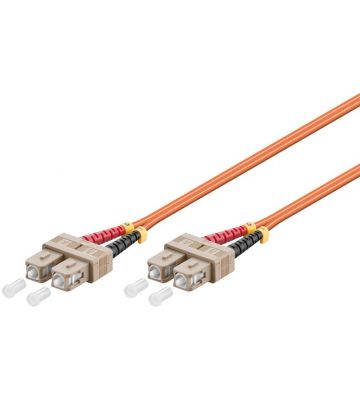Glasfaserkabel SC-SC OM2 Duplex Patchkabel – 20 Meter