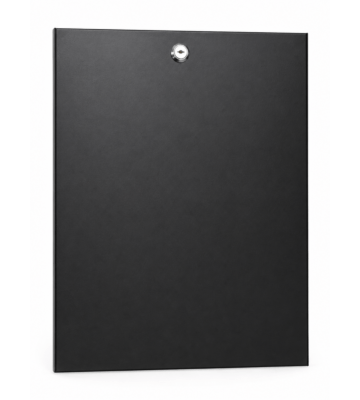 4 HE Metallseitenwand für 10" Servergehäuse - 450mm tief mit Schloss